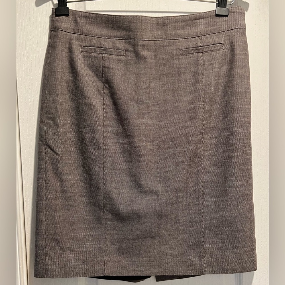 Ann Taylor cotton blend pencil skirt size 10